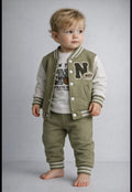 COSTUM 3 PIESE BAIETI 6/24 luni