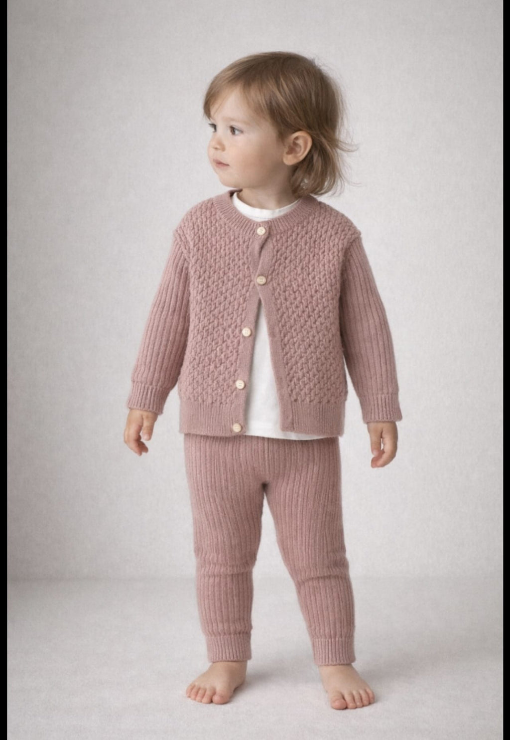 Set trei piese din tricot 9-18 luni