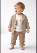 Costum 3 piese cu jachetă 6/18 luni