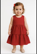 Rochie Cu Buline Deco&nbsp; De 2-3-4-5-6 Ani&nbsp;