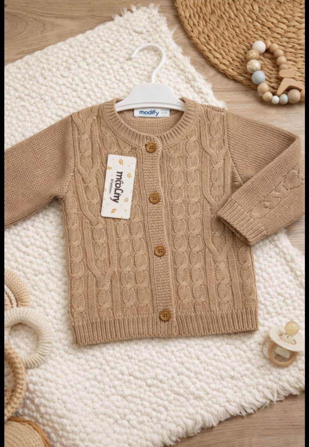 CARDIGAN TRICOTAT &nbsp;6-9-12 LUNI&nbsp;