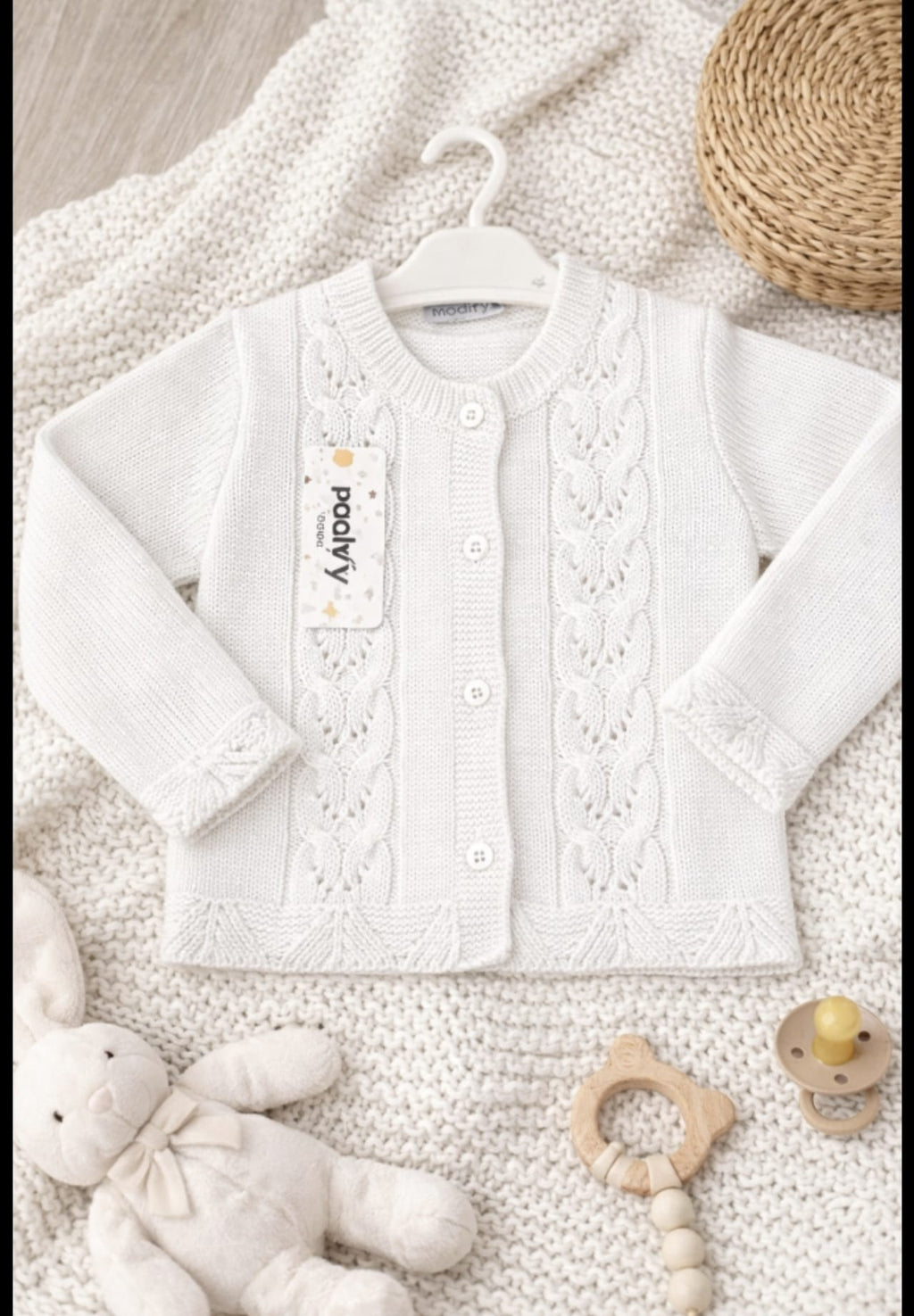 CARDIGAN TRICOTAT &nbsp;6-9-12 LUNI&nbsp;