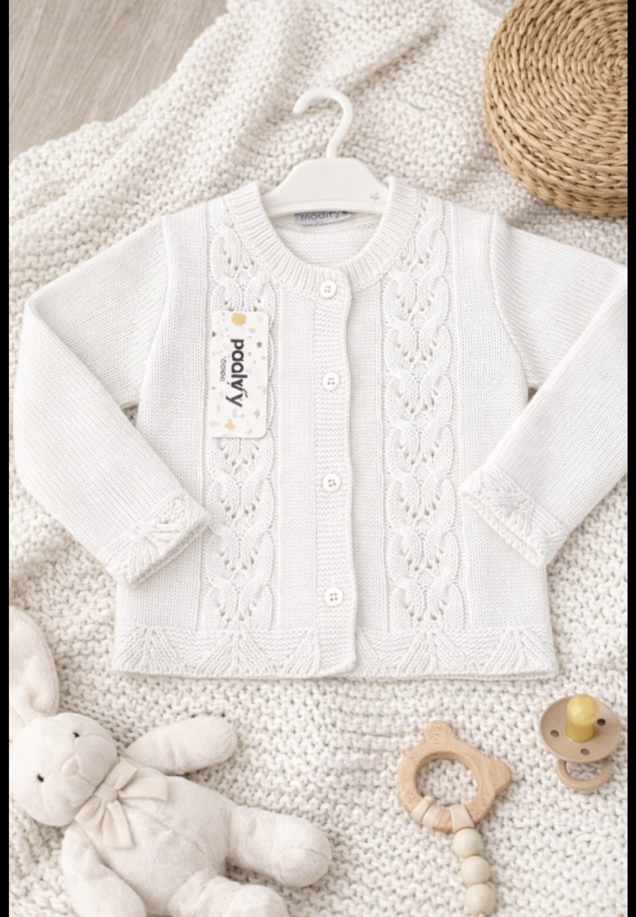 CARDIGAN TRICOTAT &nbsp;6-9-12 LUNI&nbsp;