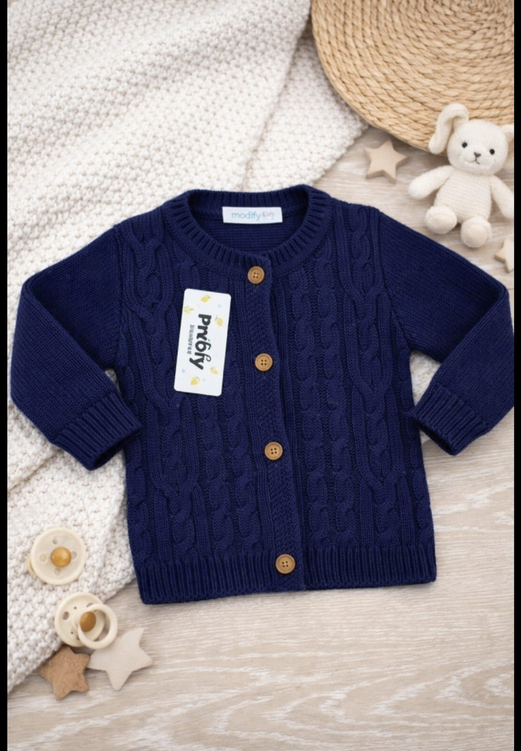 CARDIGAN TRICOTAT &nbsp;6-9-12 LUNI&nbsp;