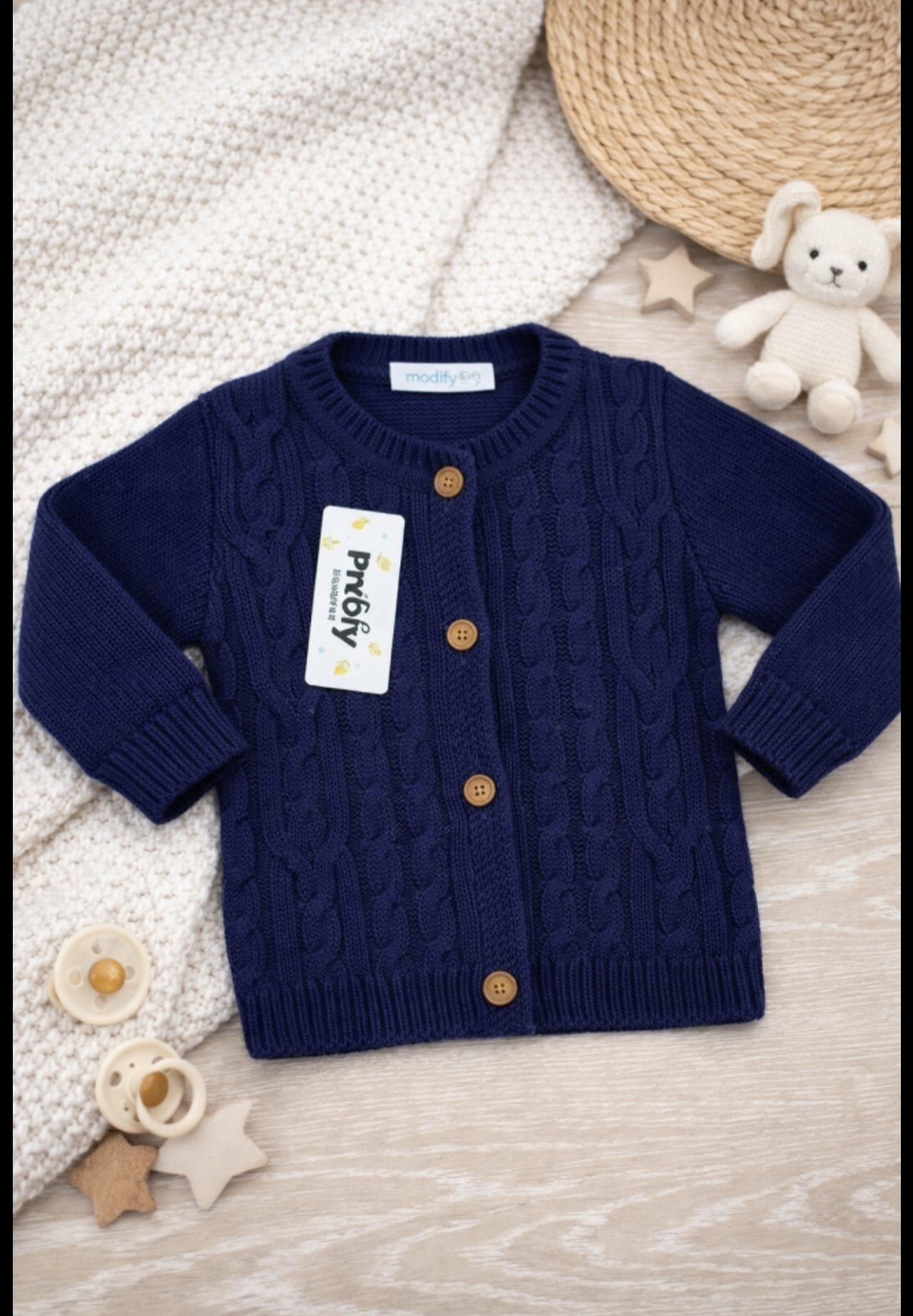 CARDIGAN TRICOTAT &nbsp;6-9-12 LUNI&nbsp;