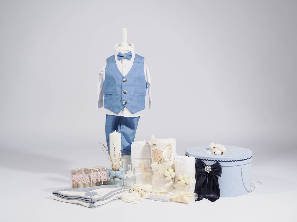 Setul complet Concept cu vesta pentru &nbsp;Botez