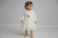 Rochie MiniCix cu guler cu margarete